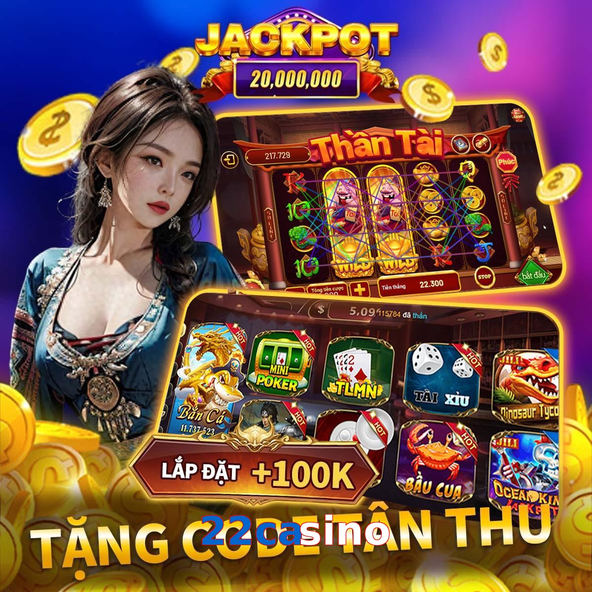 22casino